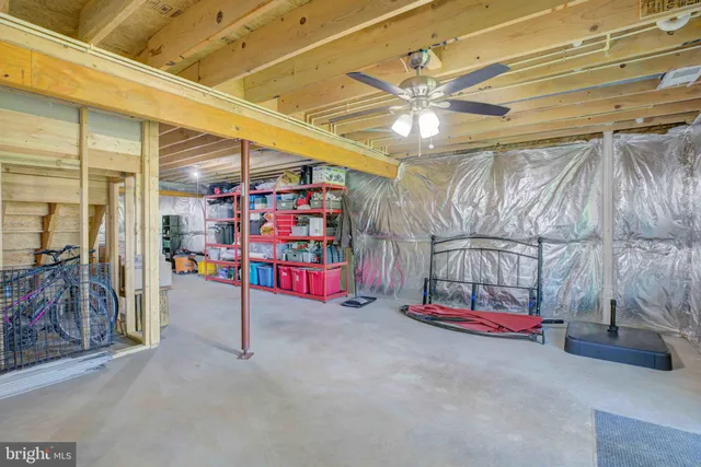 a view of storage and utility room