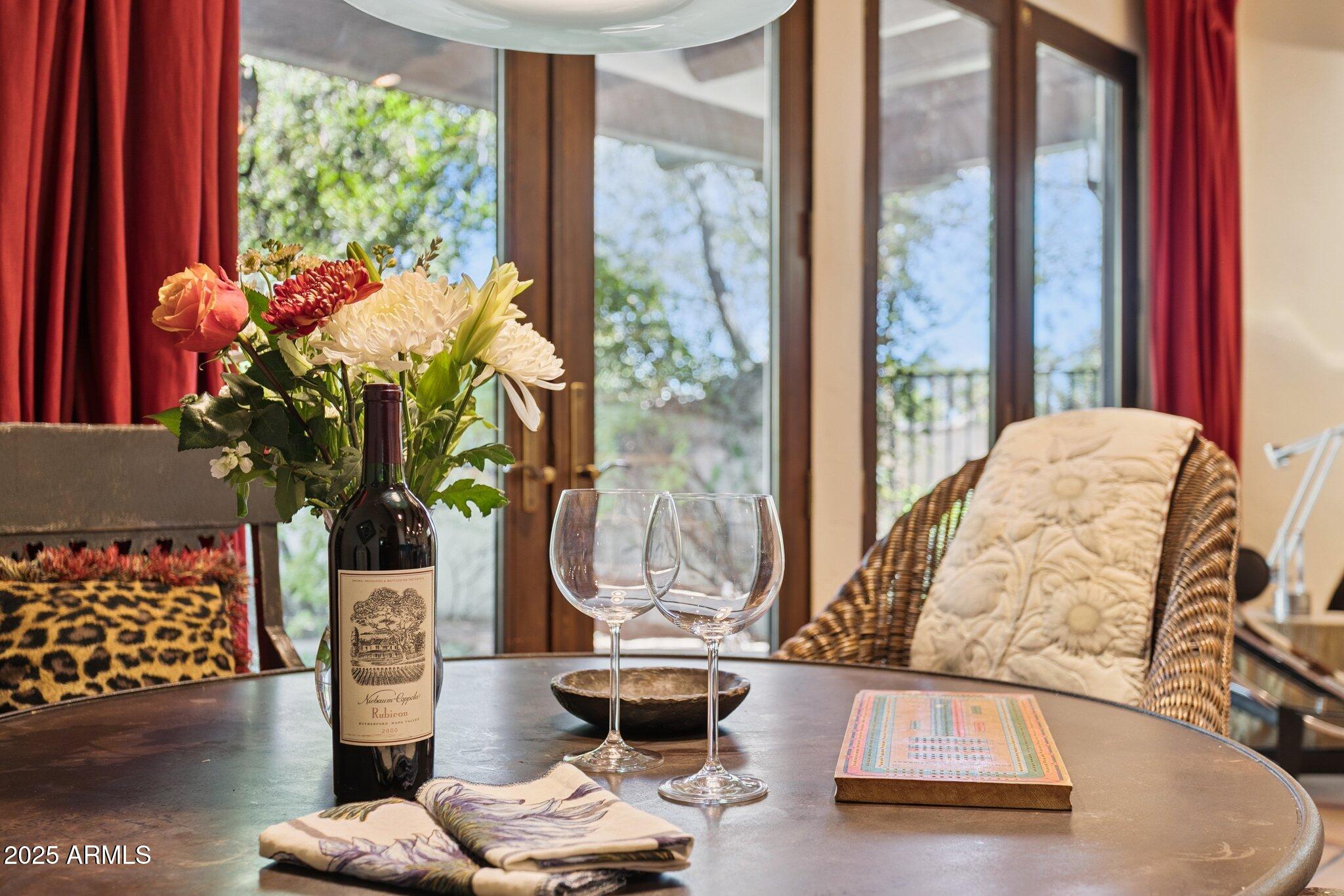 7005 East Jackrabbit Road Paradise Valley, AZ 85253 - Photo 14 of 61 a vase of flowers sitting on a table