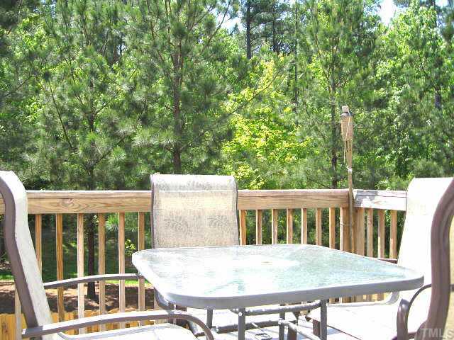5444 Vista View Court Raleigh, NC 27612 - Photo 12 of 12 View from deck of natural wooded area