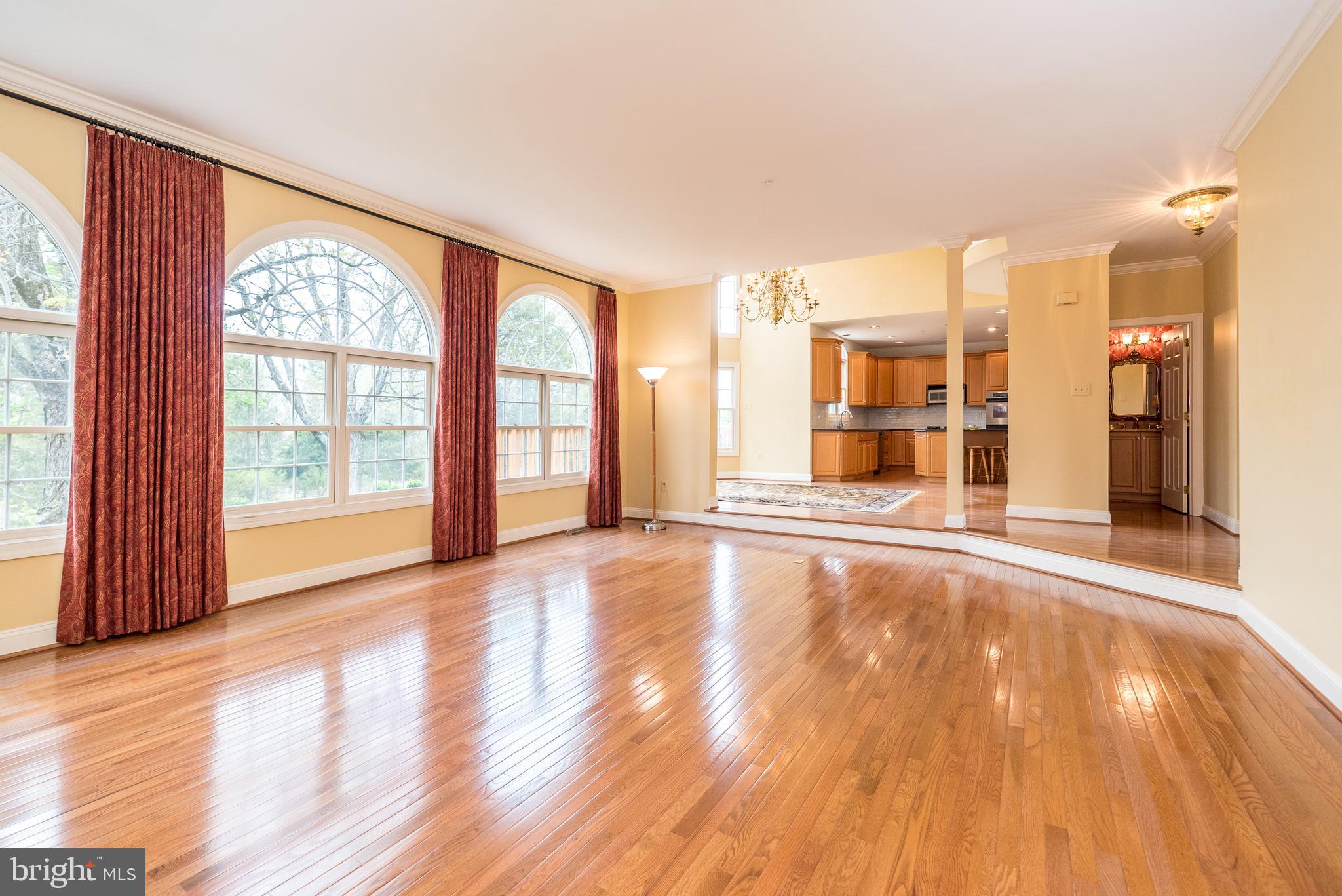 2517 Lockleigh Road Jamison, PA 18929 - Photo 20 of 72 a view of an empty room with wooden floor and a window