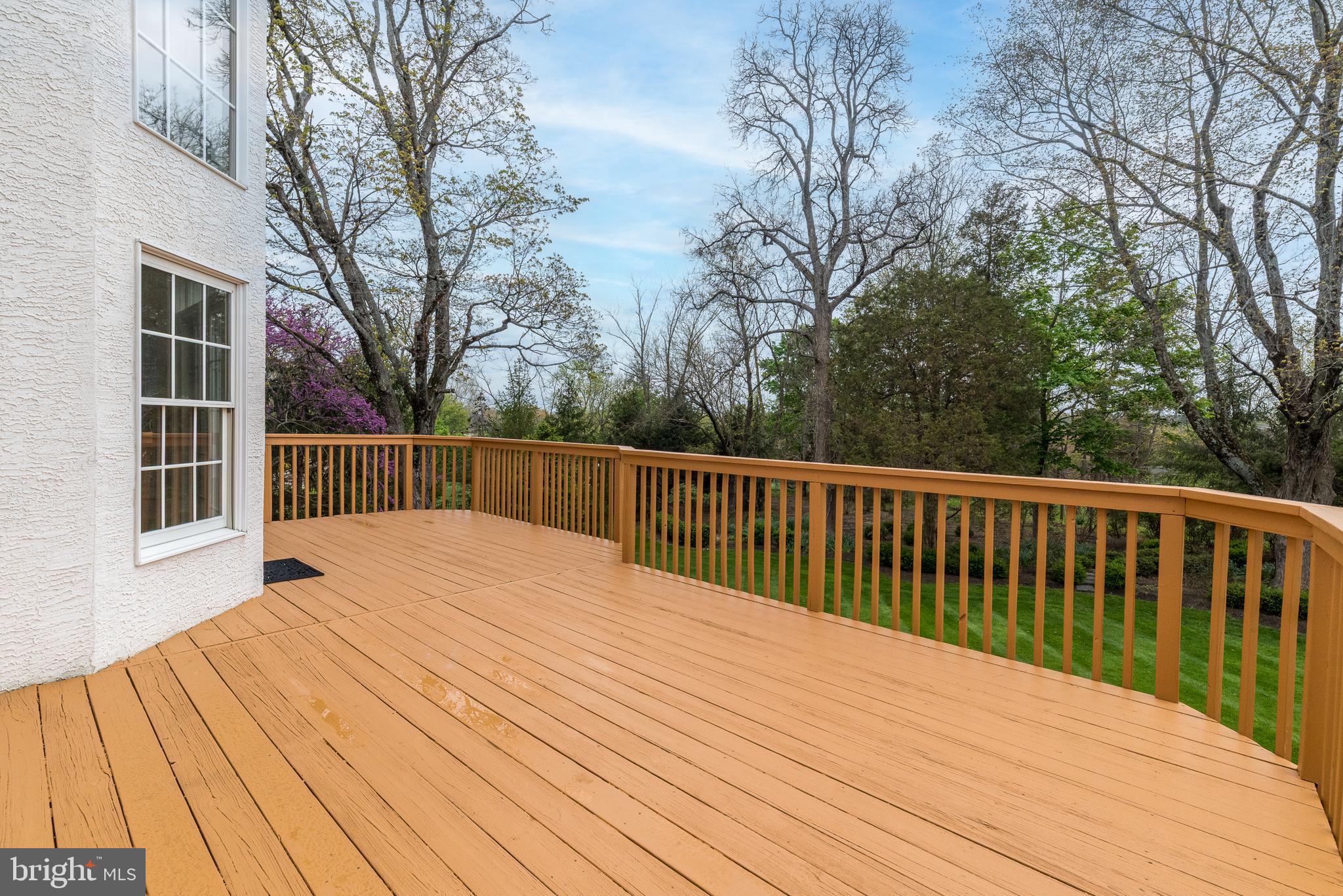 2517 Lockleigh Road Jamison, PA 18929 - Photo 58 of 72 a view of balcony with wooden floor and fence
