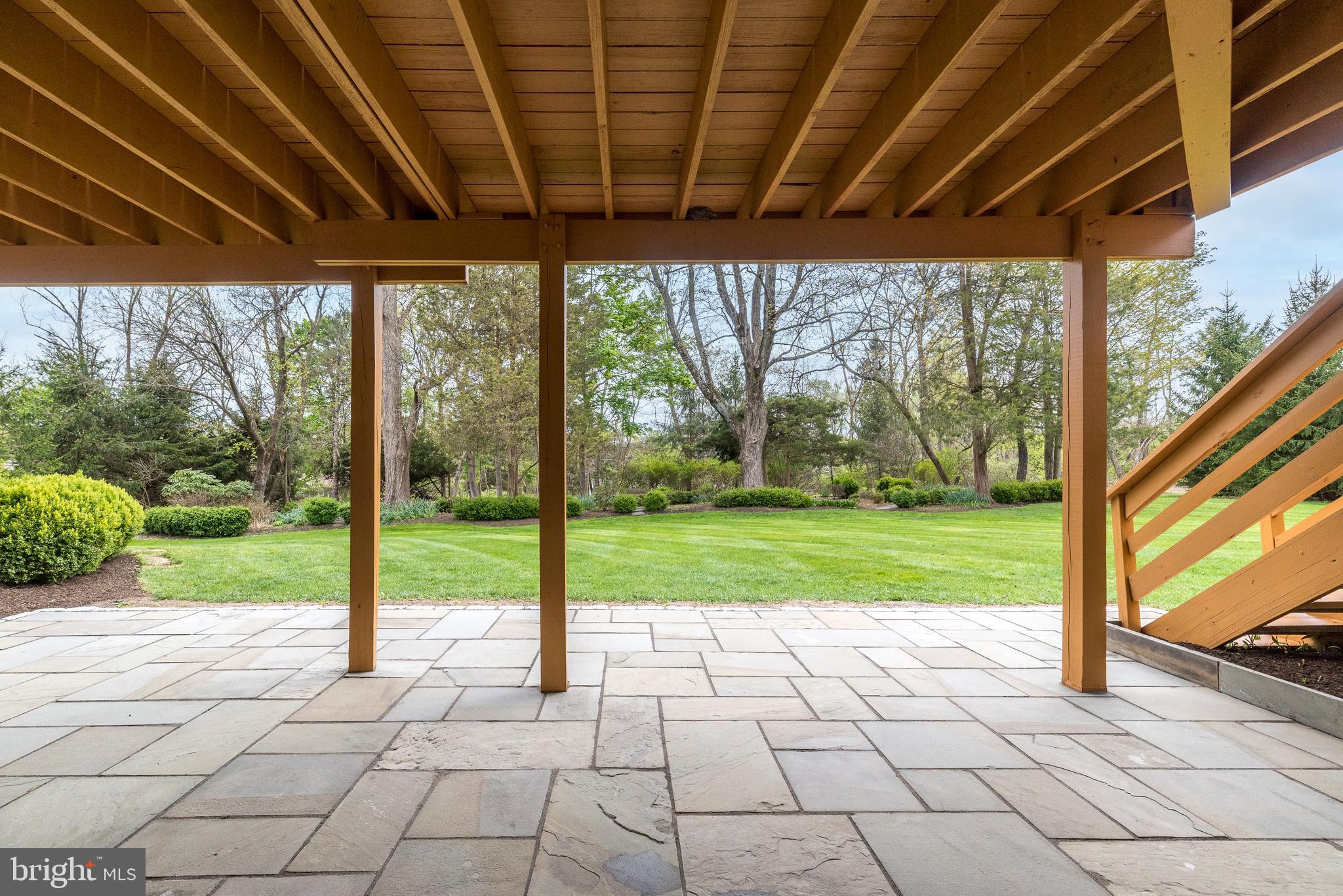 2517 Lockleigh Road Jamison, PA 18929 - Photo 63 of 72 Blue Stone Patio at Basement Walk-out