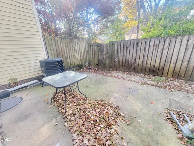 a house view with a backyard space