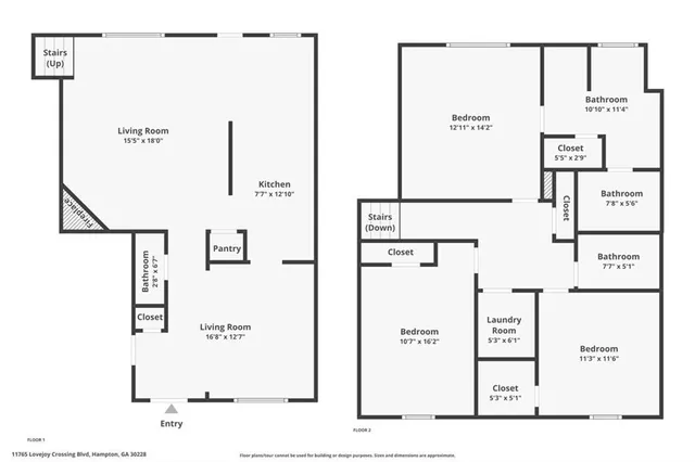 $275,000 | 11765 Lovejoy Crossing Boulevard, Hampton, GA 30228