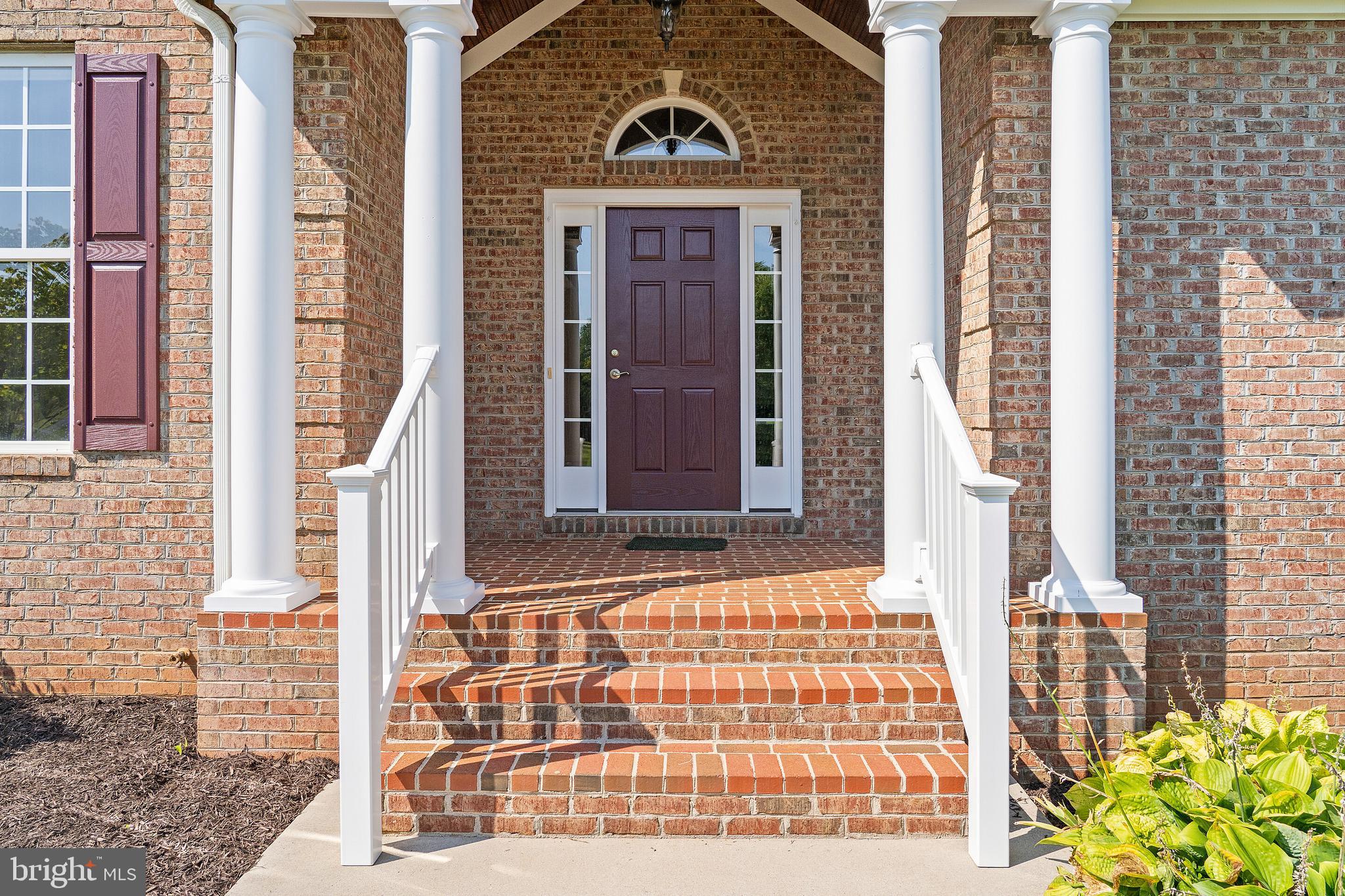 19198 Stallion Road Culpeper, VA 22701 - Photo 2 of 43 covered front brick porch
