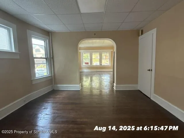 a view of livingroom with window