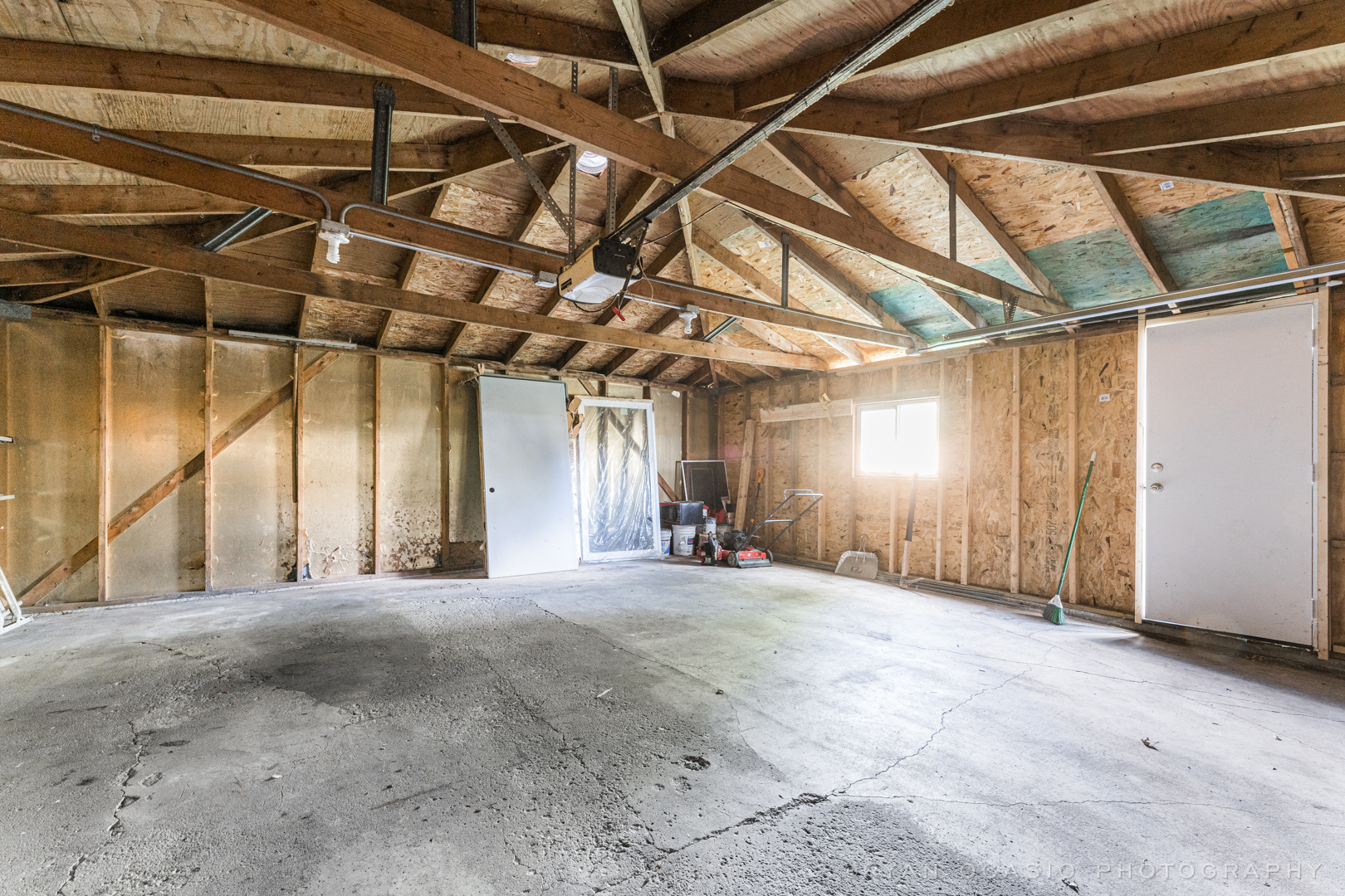 15318 Birch Road Markham, IL 60428 - Photo 24 of 26 a view of a room with wooden walls