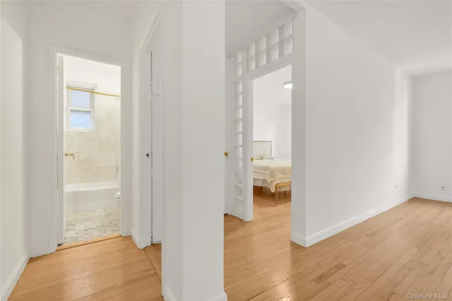 wooden floor in a gallery