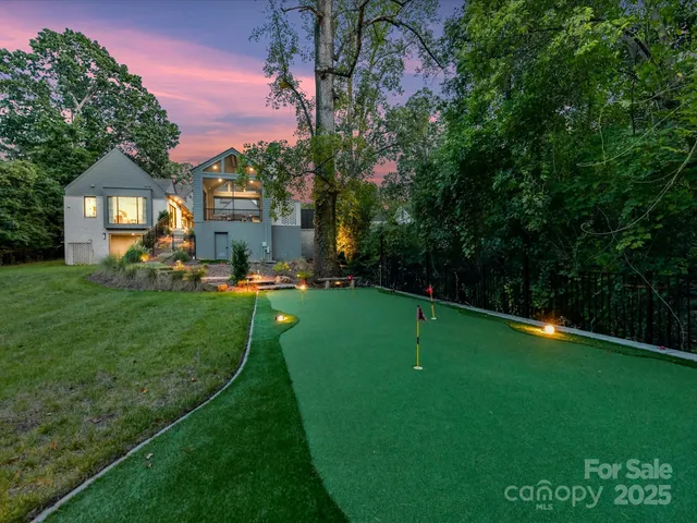 a view of a house with a big yard