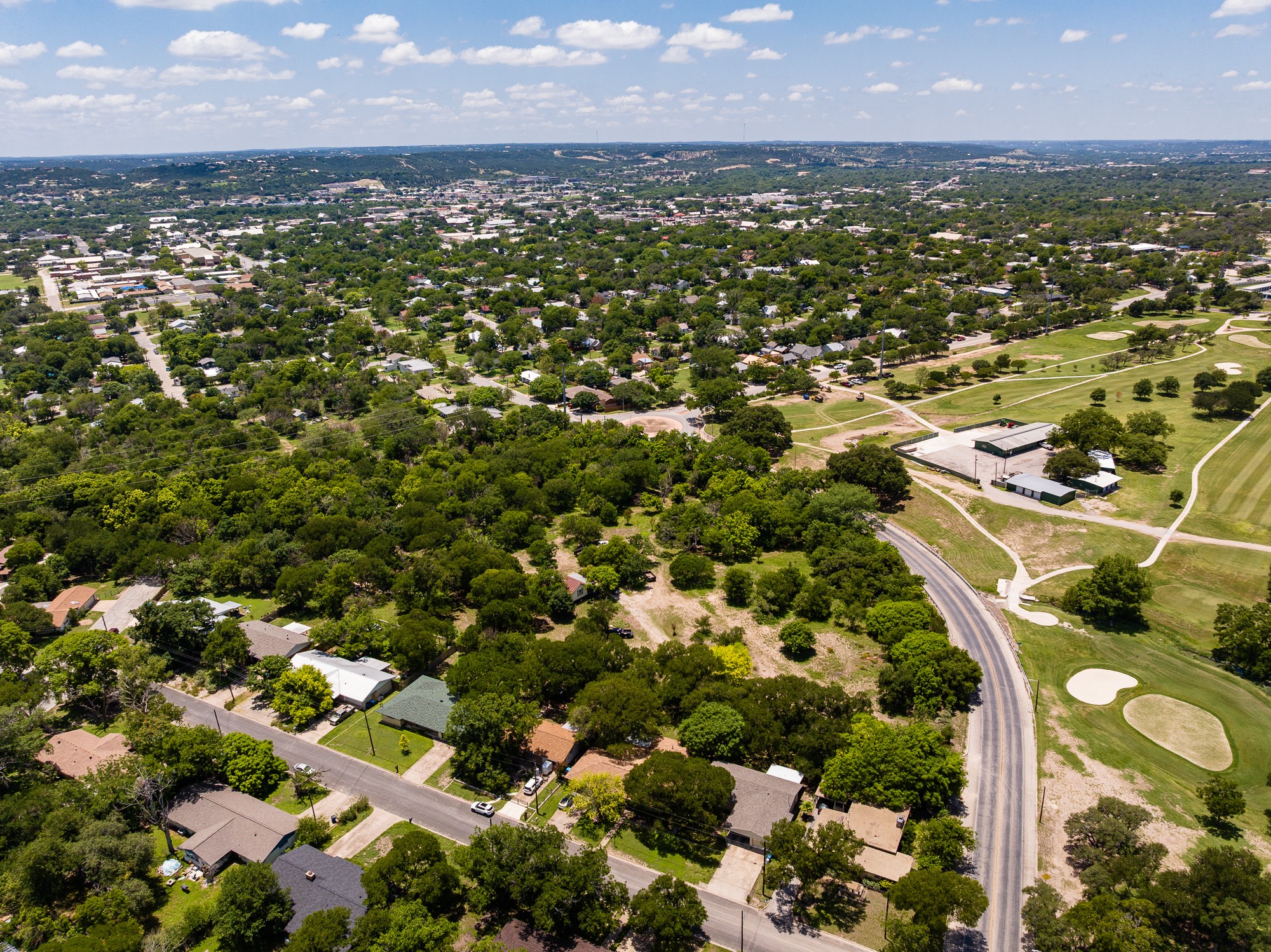 951 Cypress Creek Road Kerrville, TX 78028 - Photo 21 of 30 an aerial view of residential houses with outdoor space