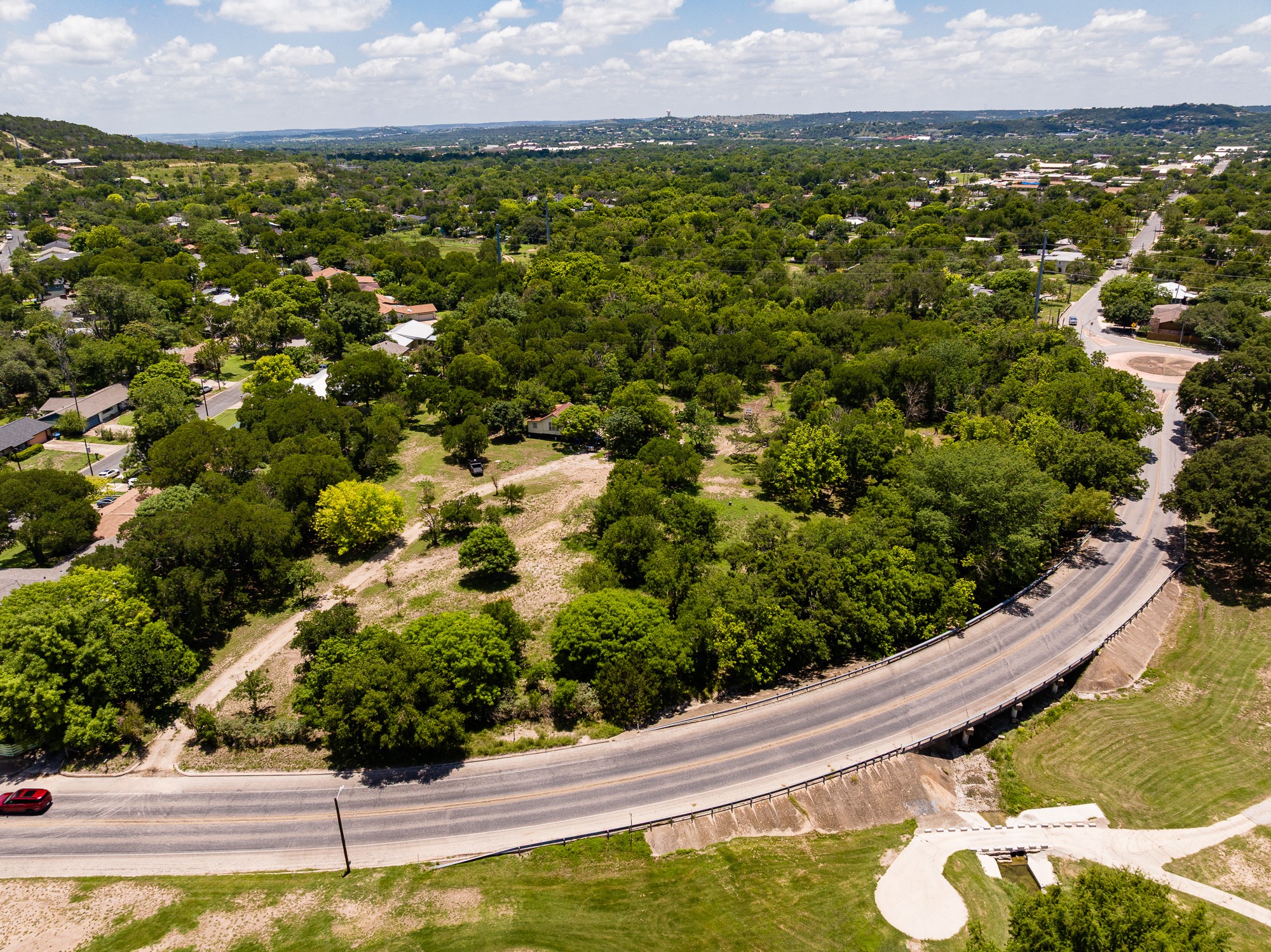 951 Cypress Creek Road Kerrville, TX 78028 - Photo 27 of 30 a view of a lake with a mountain