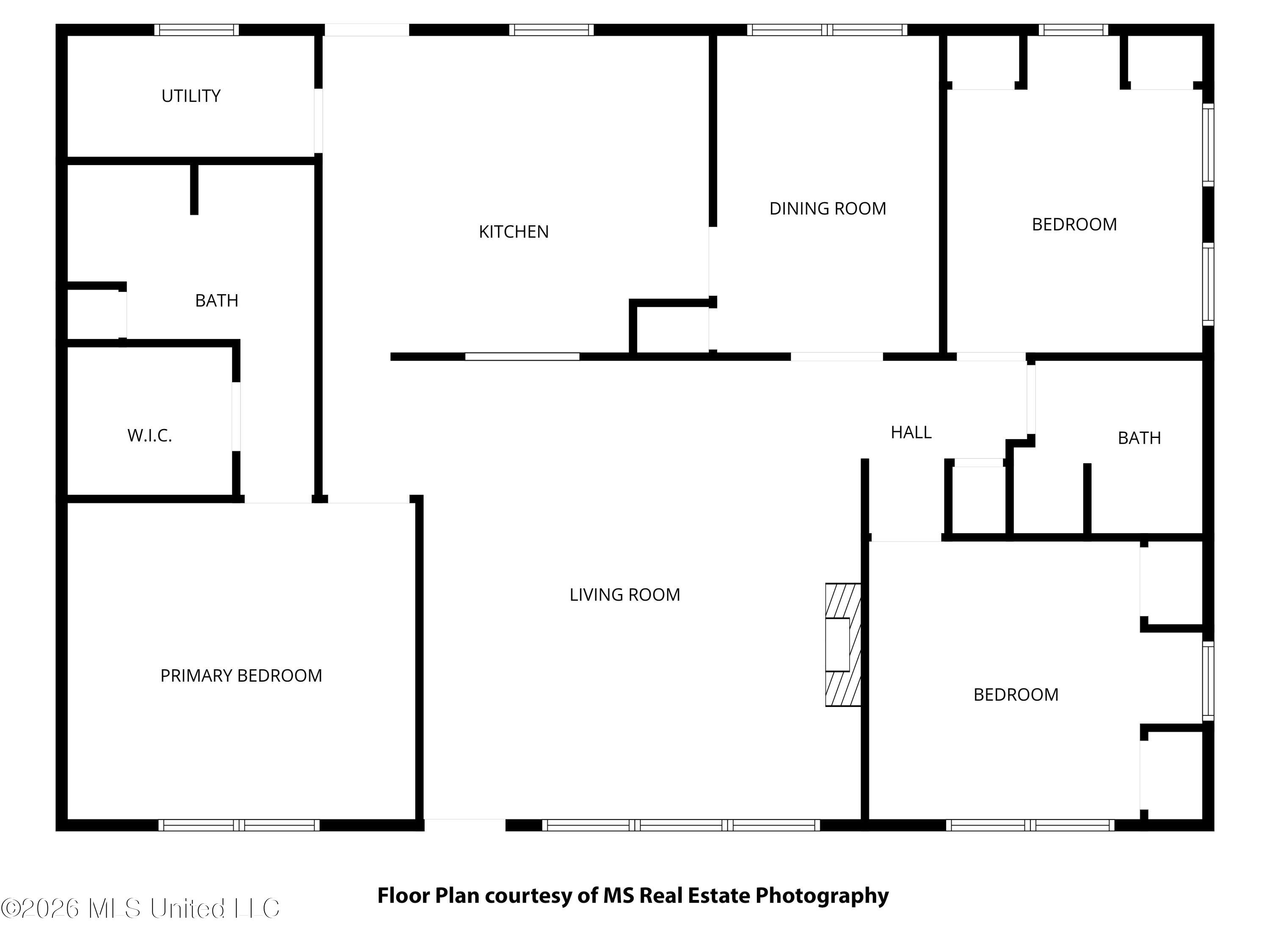 3925 Dantzler Street Moss Point, MS 39563 - Photo 41 of 41 Floor Plan- 3925