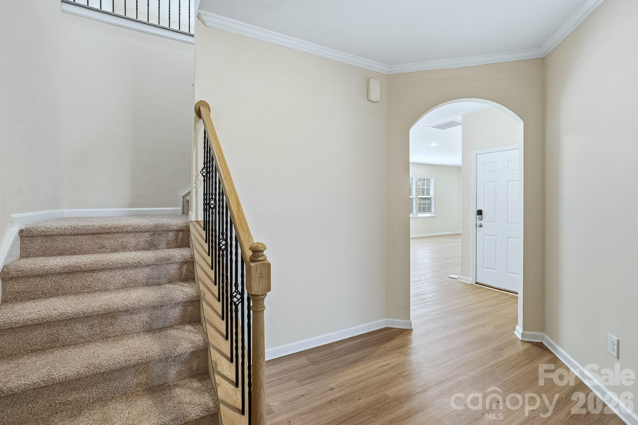 124 Tackle Troutman, NC 28166 - Photo 13 of 44 a view of entryway with stairs