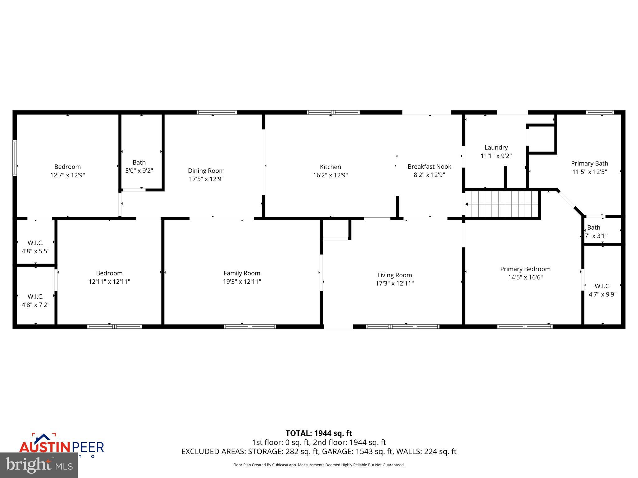 305 Bedington Road Martinsburg, WV 25404 - Photo 34 of 35 a picture of a floor plan