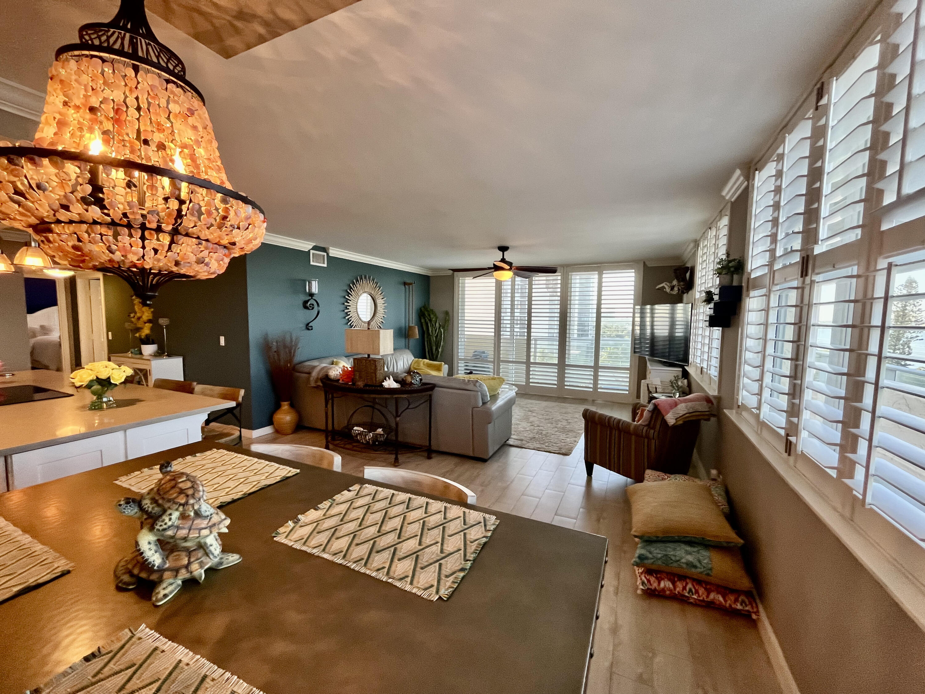 5440 North Ocean Drive, Unit 601 Riviera Beach, FL 33404 - Photo 16 of 55 a living room with furniture and a window