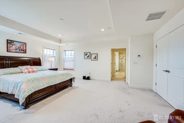 a room with furniture and a window