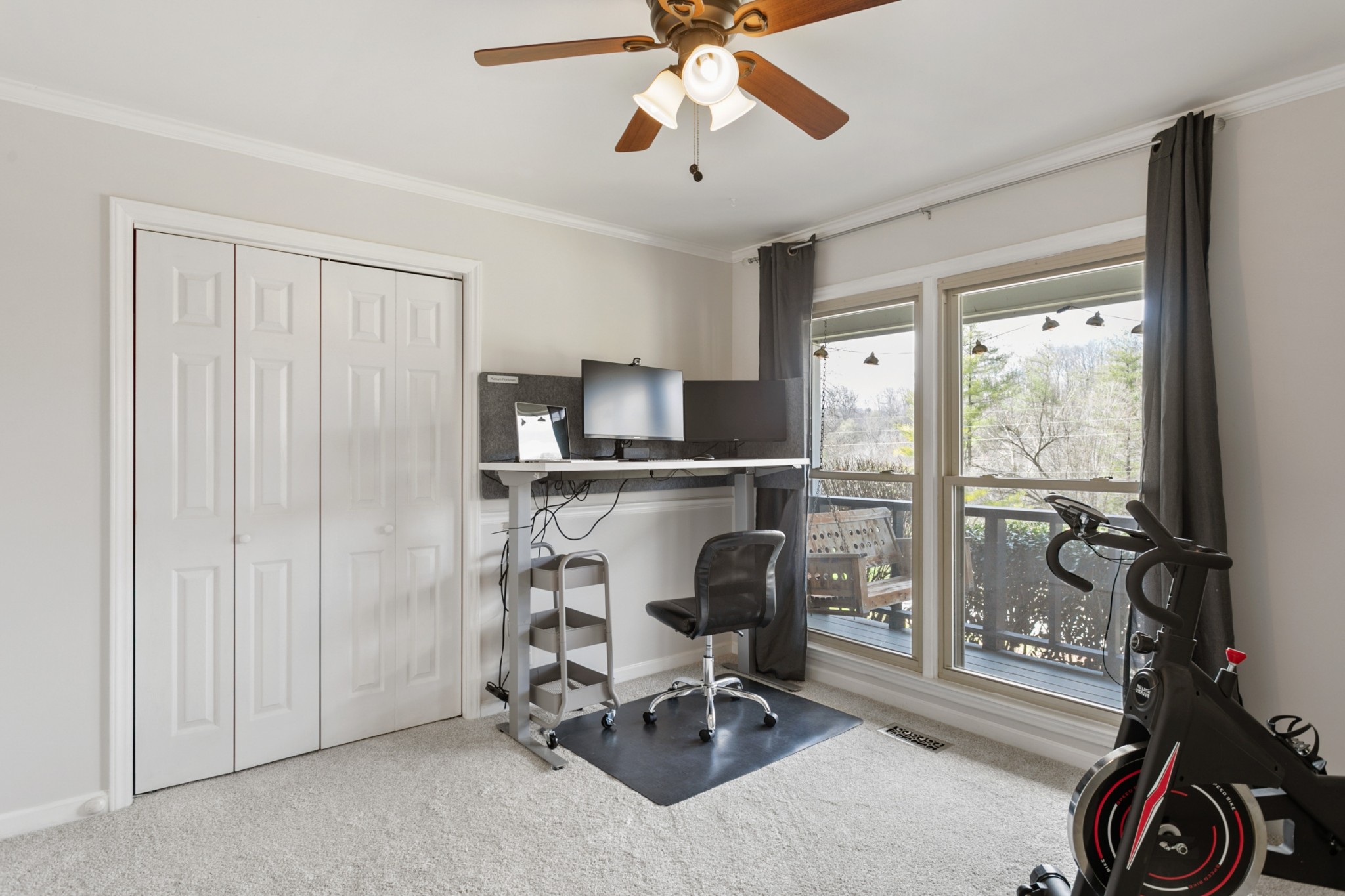 754 High Point Ridge Road Franklin, TN 37069 - Photo 30 of 53 a view of a workspace with furniture and a window