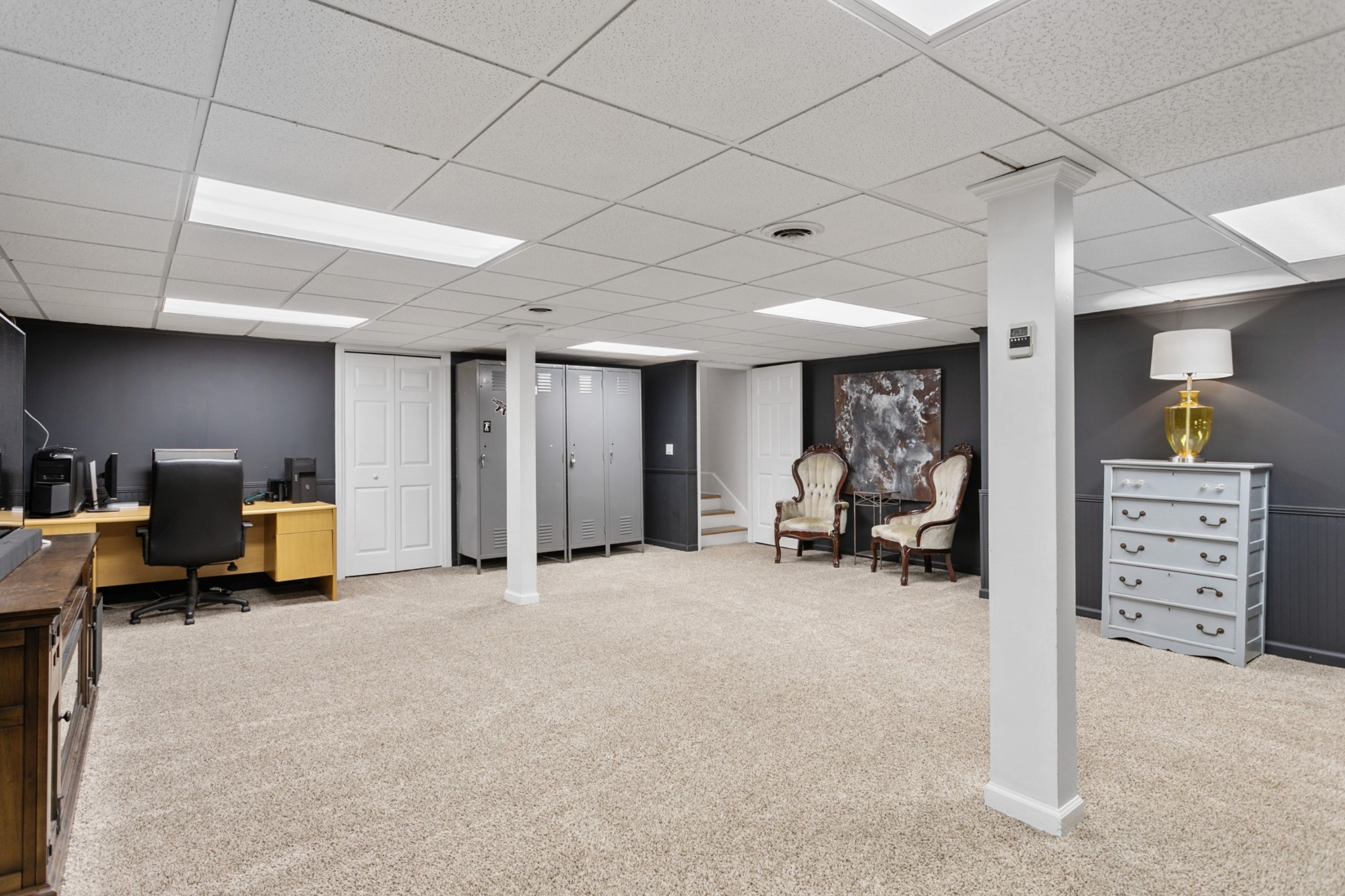 754 High Point Ridge Road Franklin, TN 37069 - Photo 32 of 53 a view of a livingroom with furniture and a ceiling fan