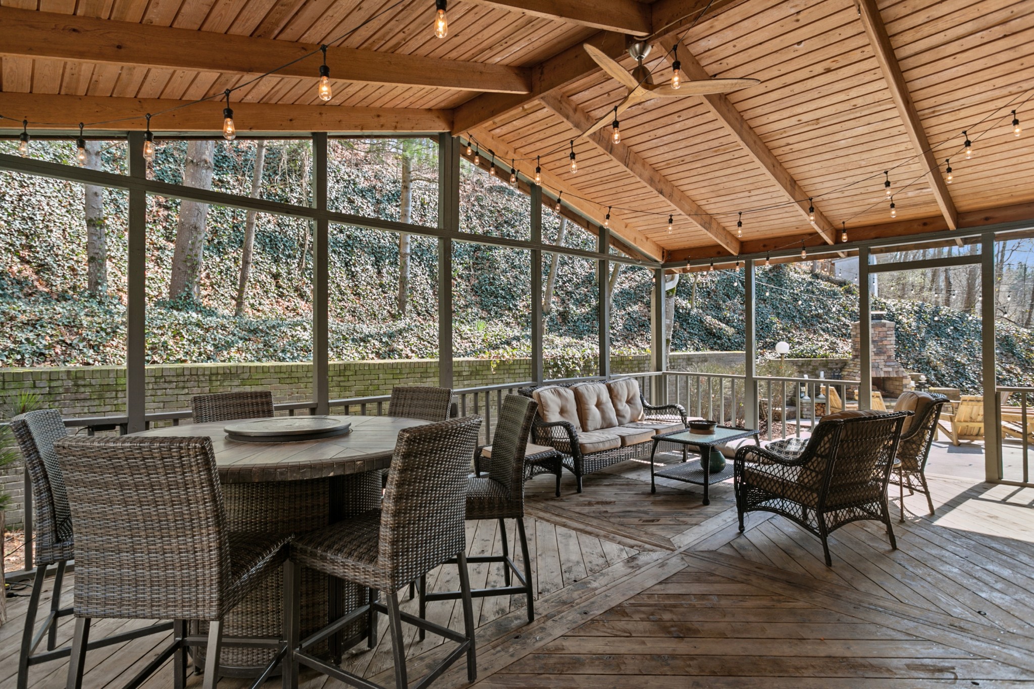 754 High Point Ridge Road Franklin, TN 37069 - Photo 39 of 53 a dining room with furniture and wooden floor