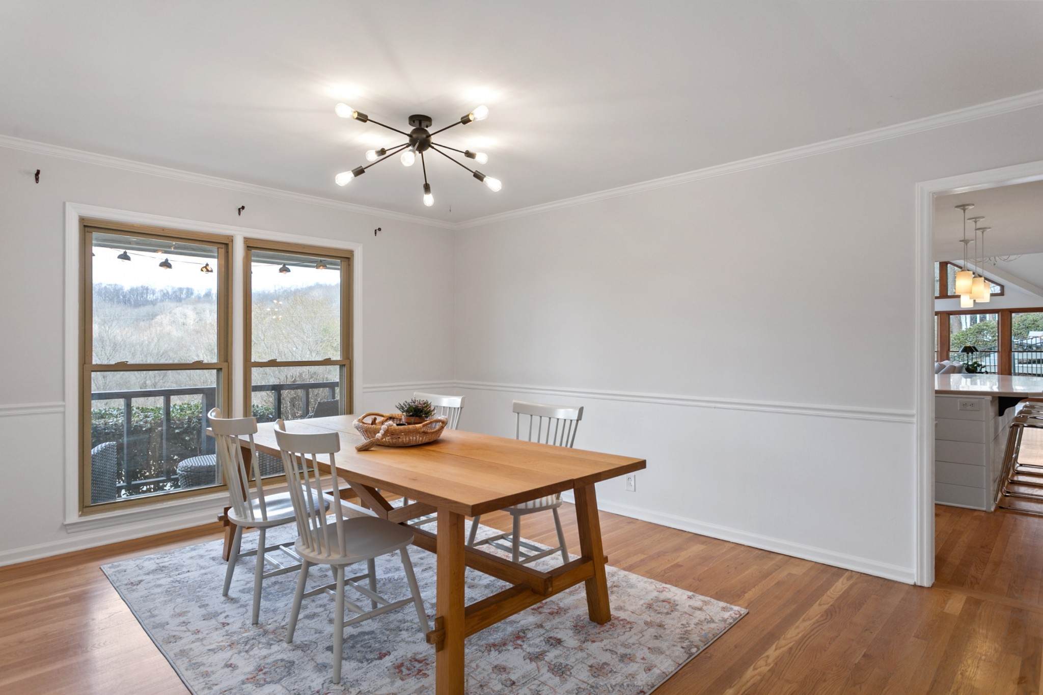 754 High Point Ridge Road Franklin, TN 37069 - Photo 9 of 53 a view of a dining room with furniture window and wooden floor