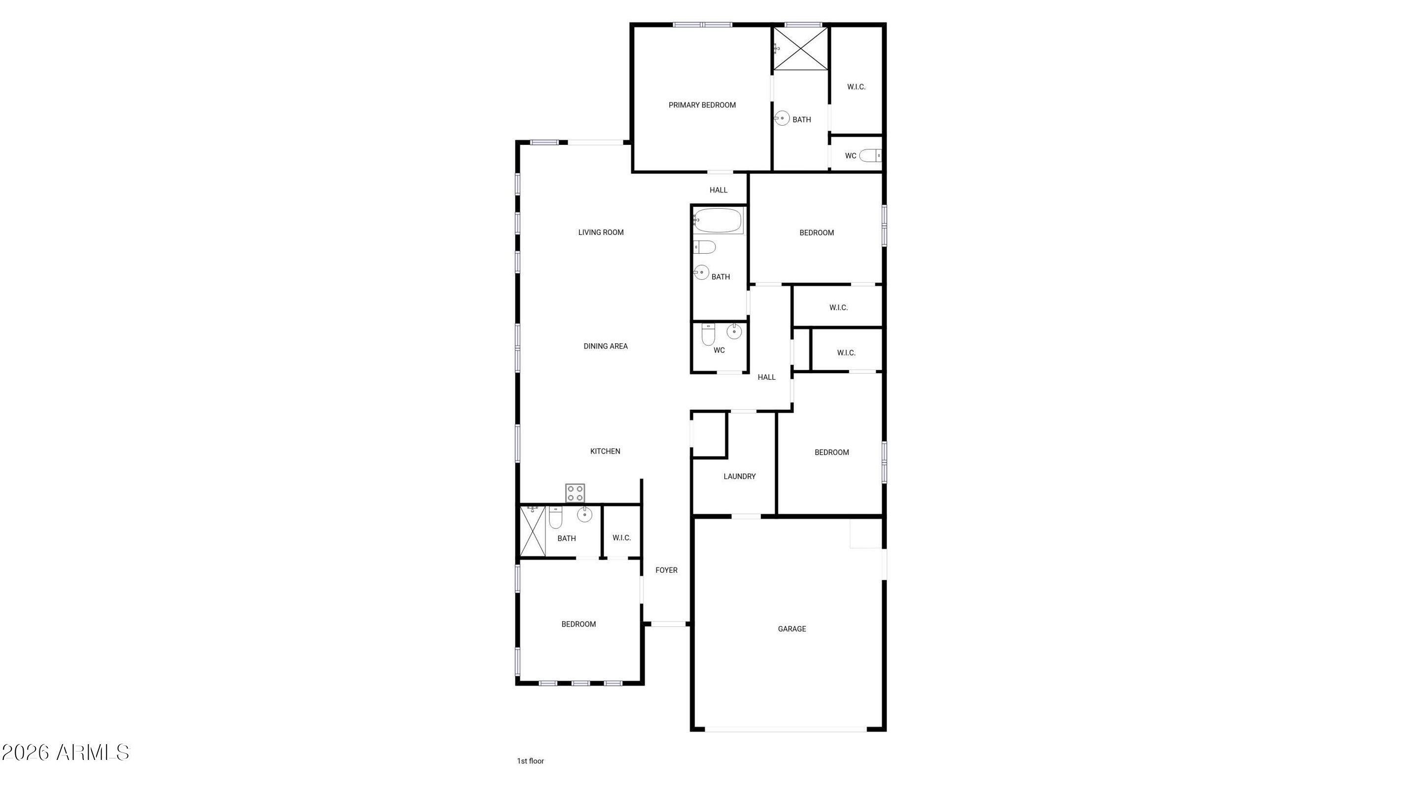 1005 East Weldon Avenue Phoenix, AZ 85014 - Photo 33 of 33 Floorplan 1005 Weldon