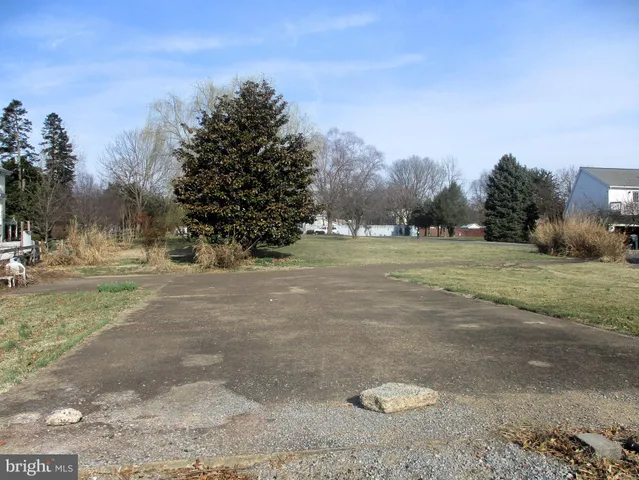 a backyard of a house