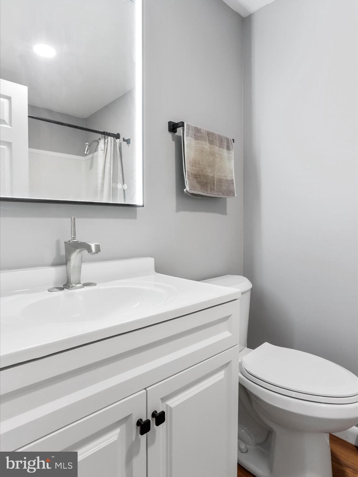 12343 Big Spring Road Clear Spring, MD 21722 - Photo 30 of 34 a bathroom with a sink a toilet and mirror