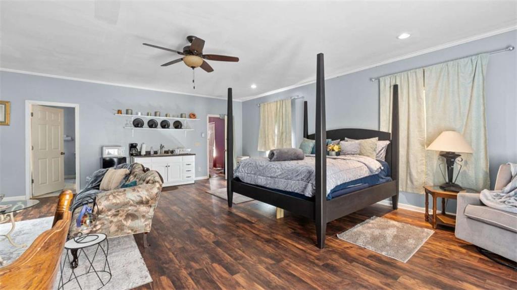 733 Unity Church Road Summerville, GA 30747 - Photo 47 of 75 a bedroom with a bed and window