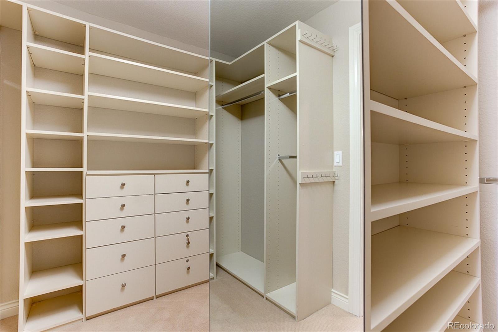 338 St Paul Street Denver, CO 80206 - Photo 22 of 35 a view of an empty walk in closet