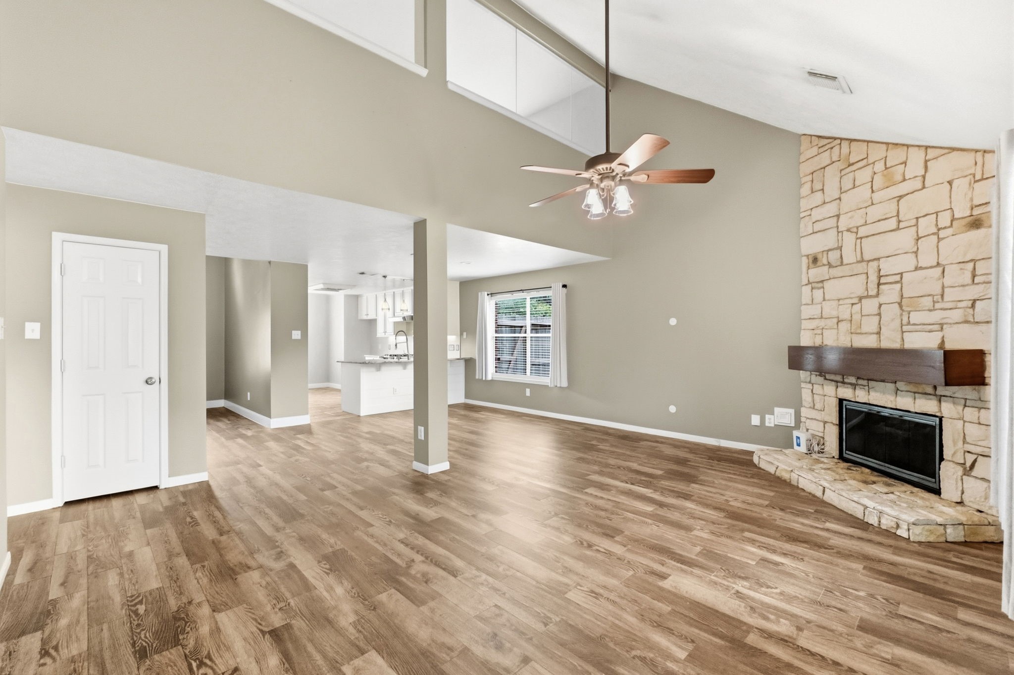 3403 Arromanches Lane Spring, TX 77388 - Photo 9 of 39 Open living, dining and kitchen is a perfect layout whether enjoying family and friends or entertaining.