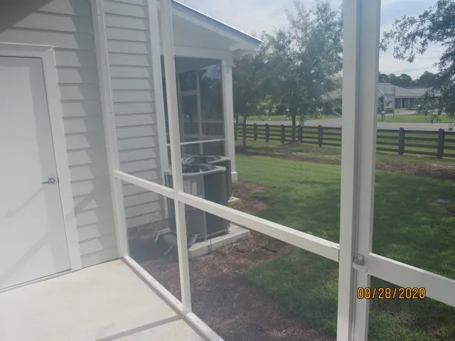 a view of outdoor space with backyard