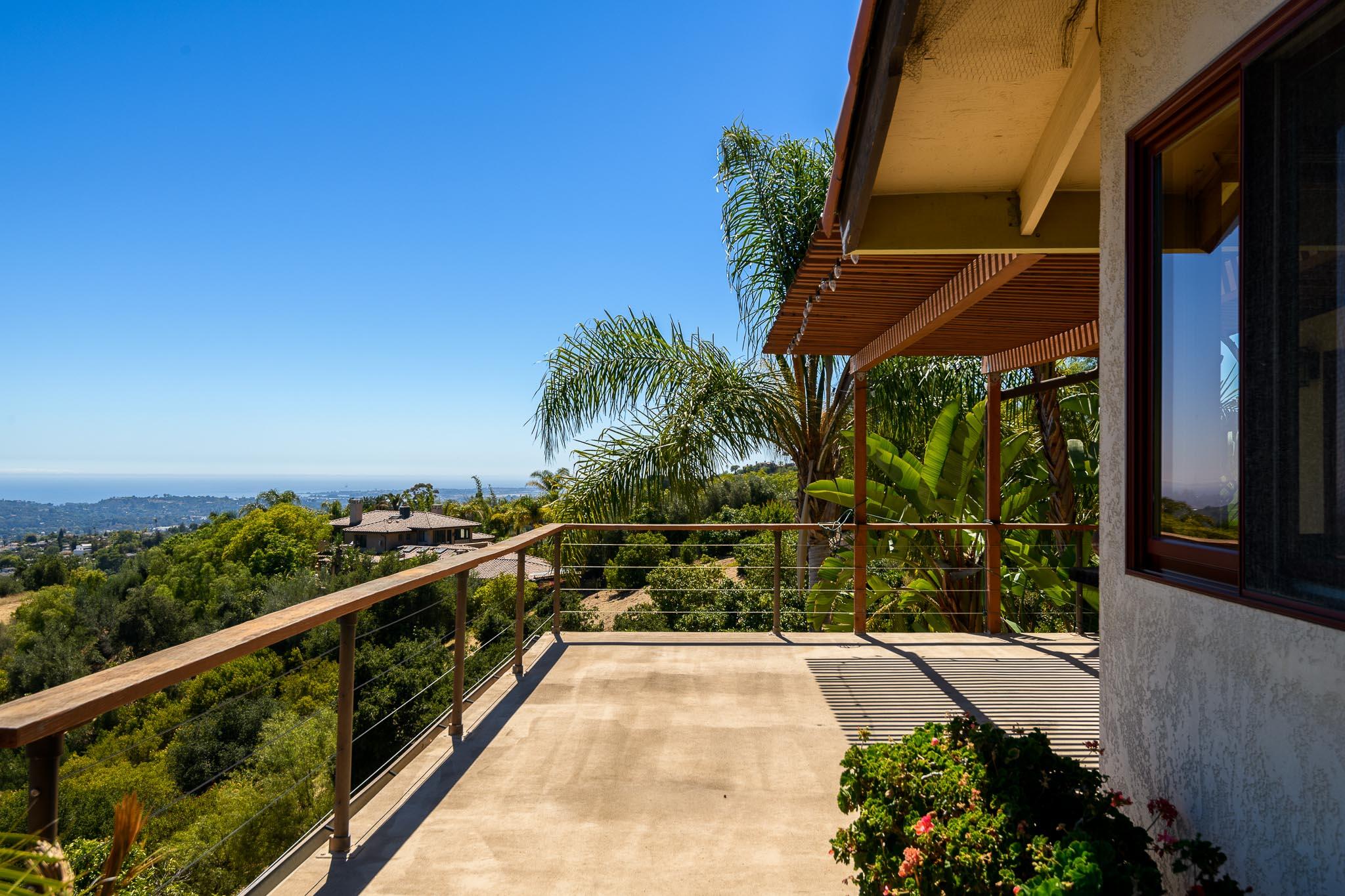 2040 Las Canoas Ridge Way Santa Barbara, CA 93105 - Photo 21 of 57 Deck to Covered Deck
