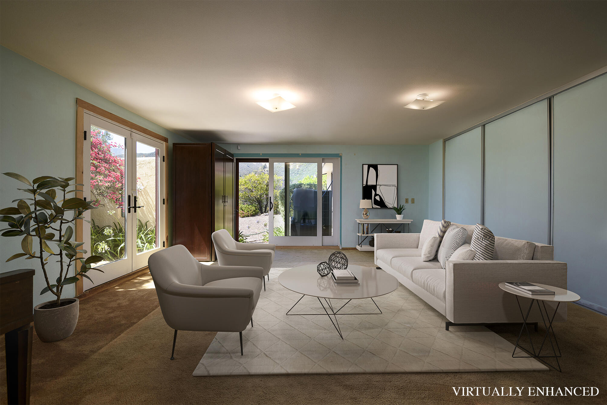 2040 Las Canoas Ridge Way Santa Barbara, CA 93105 - Photo 24 of 57 Living Room Space 2