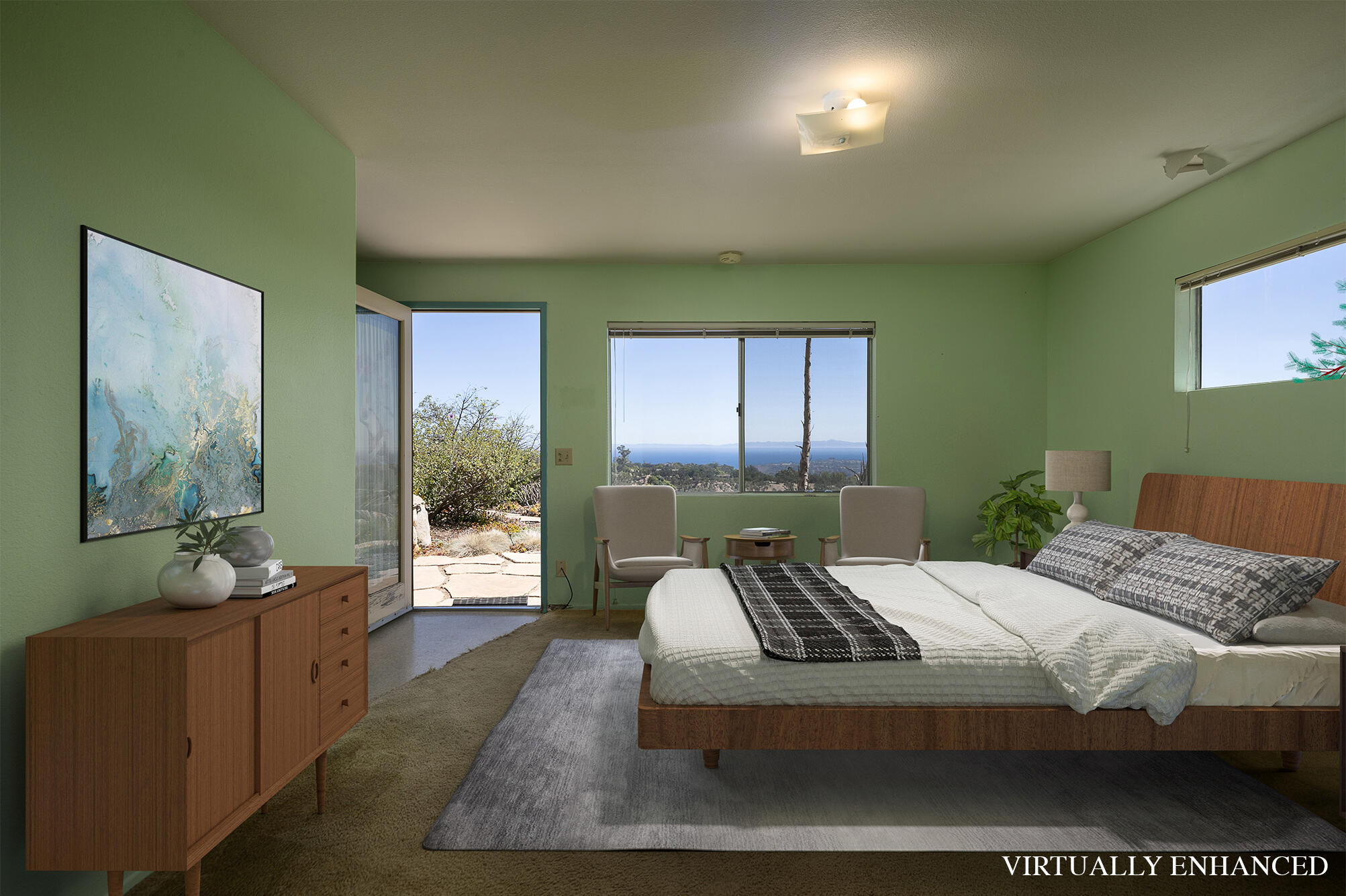 2040 Las Canoas Ridge Way Santa Barbara, CA 93105 - Photo 25 of 57 Downstairs Bedroom