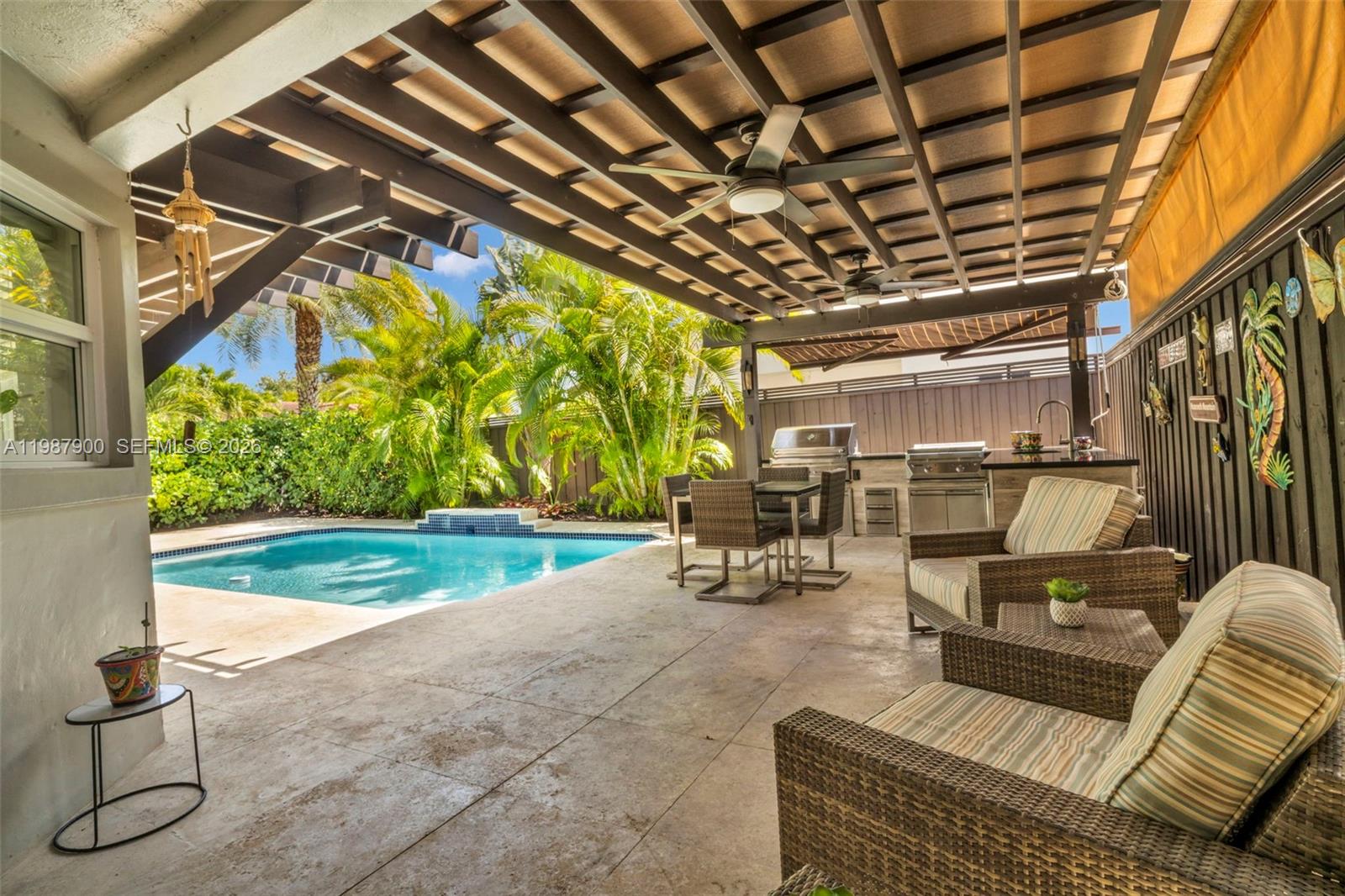 15726 Southwest 76th Terrace Miami, FL 33193 - Photo 30 of 34 a view of outdoor seating