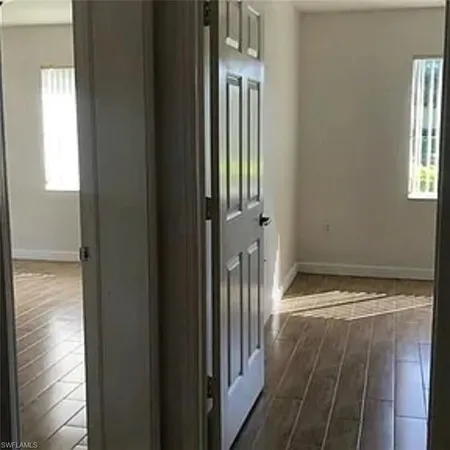 a view of wooden floor