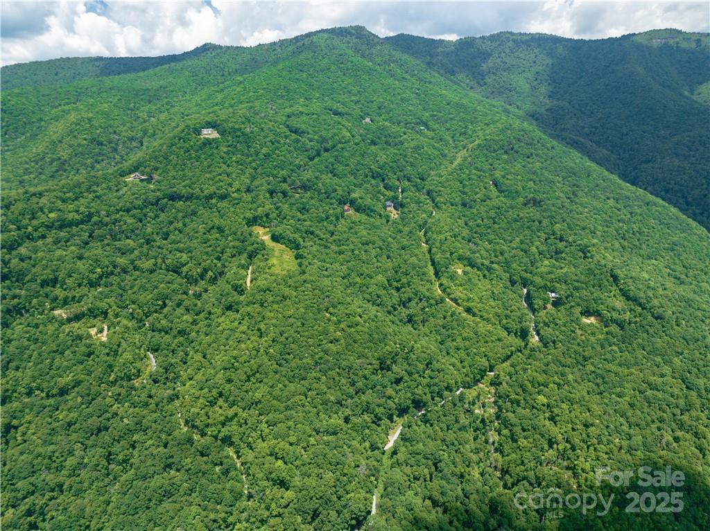3867 Parris Branch Road, Unit TRACT B Sylva, NC 28779 - Photo 8 of 12 a view of a lush green hillside and a houses