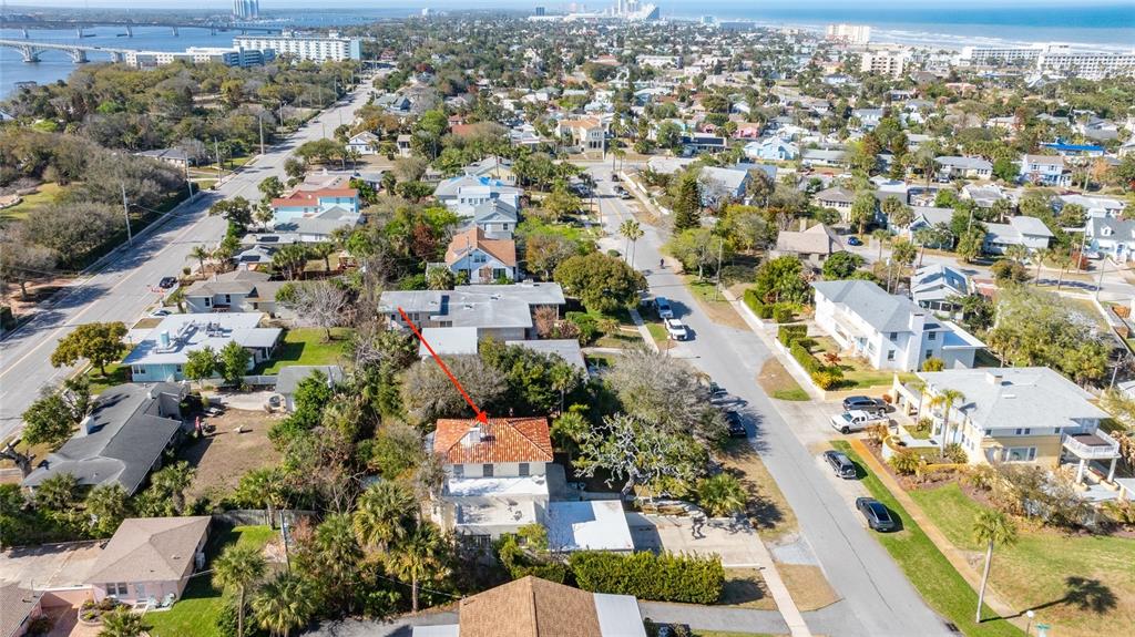 1616 Cres Ridge Road Daytona Beach, FL 32118 - Photo 33 of 40 an aerial view of a city with lots of residential buildings