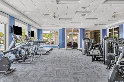 17311 Blue Ridge Place Bradenton, FL 34211 - Photo 45 of 55 a view of a room with gym equipment