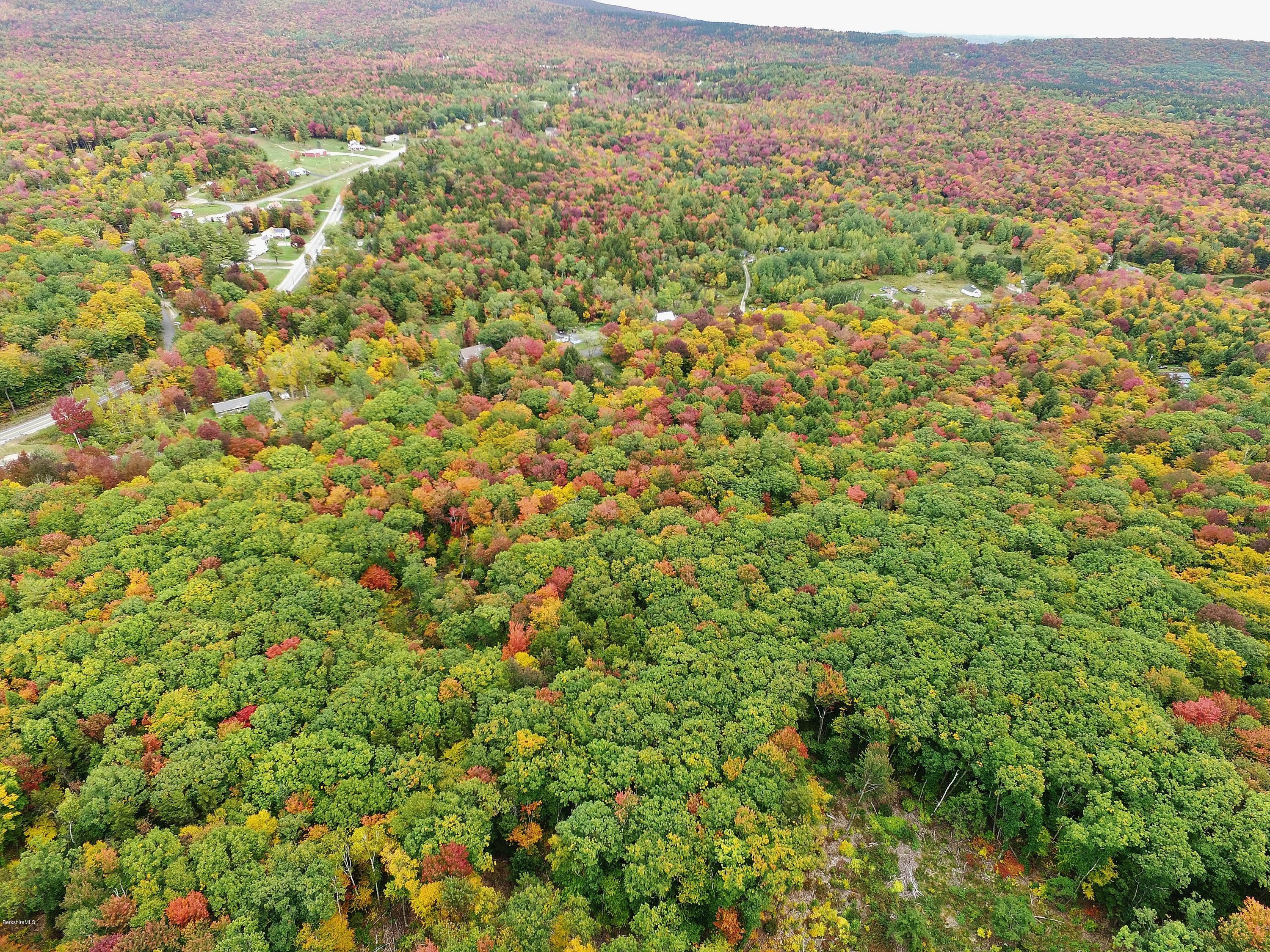 51 Strykers Road Florida, MA 01247 - Photo 24 of 44 an aerial view of residential houses with outdoor space and trees