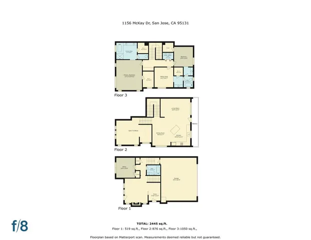 $1,428,000 | 1156 McKay Drive, San Jose, CA 95131