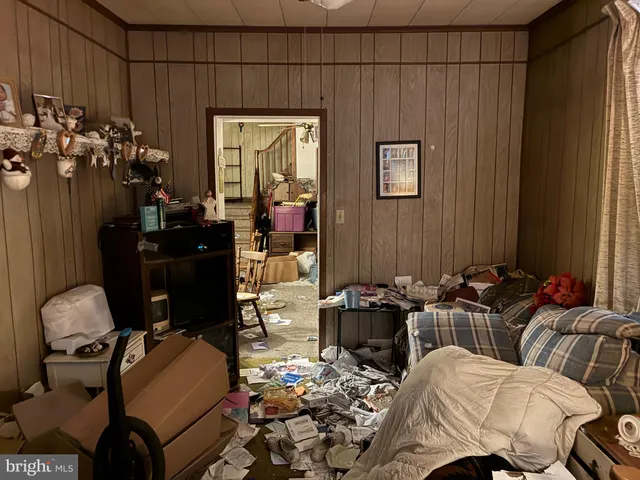 a room with gym equipment