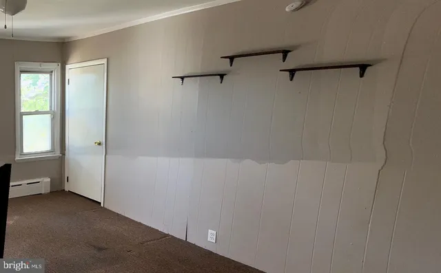 a view of closet area