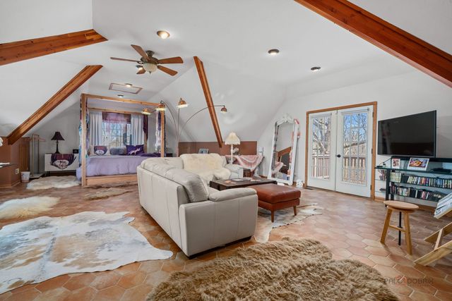 a view of a house with garden