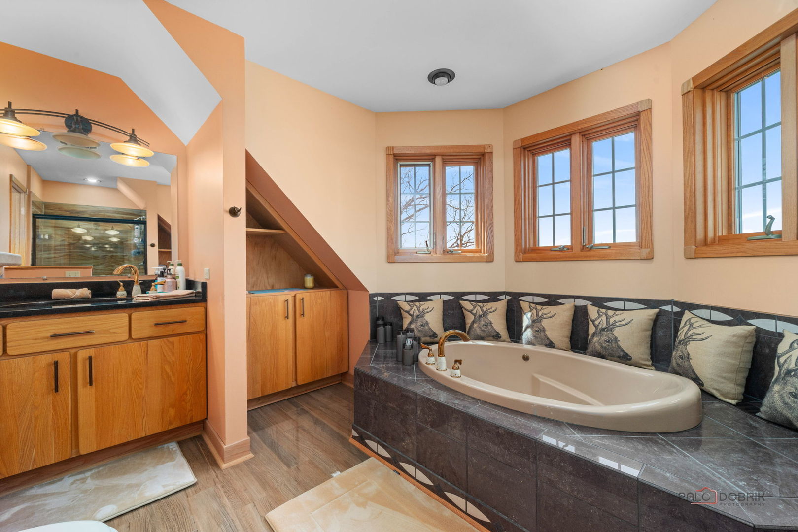 20719 Highview Road Marengo, IL 60152 - Photo 27 of 62 a bathroom with a tub sink and mirror
