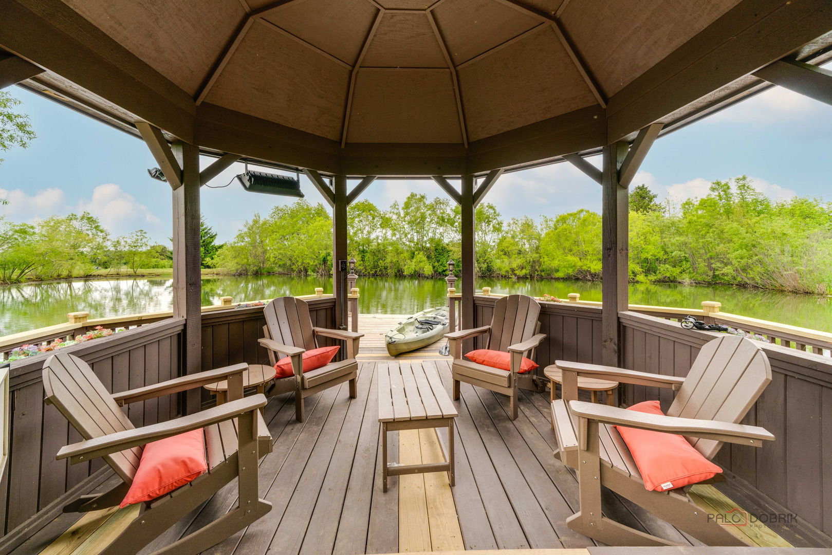 20719 Highview Road Marengo, IL 60152 - Photo 42 of 62 a view of deck with furniture and wooden floor