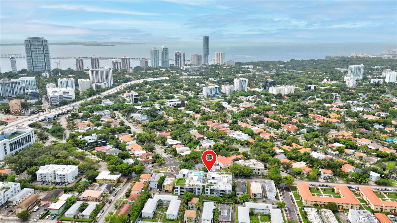 545 Southwest 11th Street, Unit 105 Miami, FL 33129 - Photo 42 of 43 a picture of city view