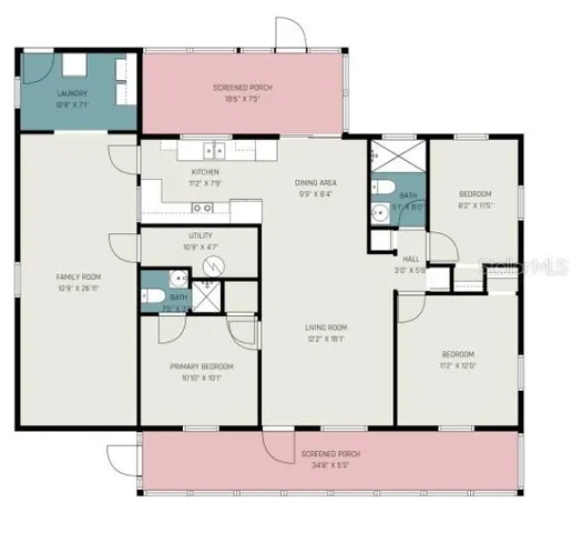 $367,500 | 4595 Kissimmee Park Road, St. Cloud, FL 34772
