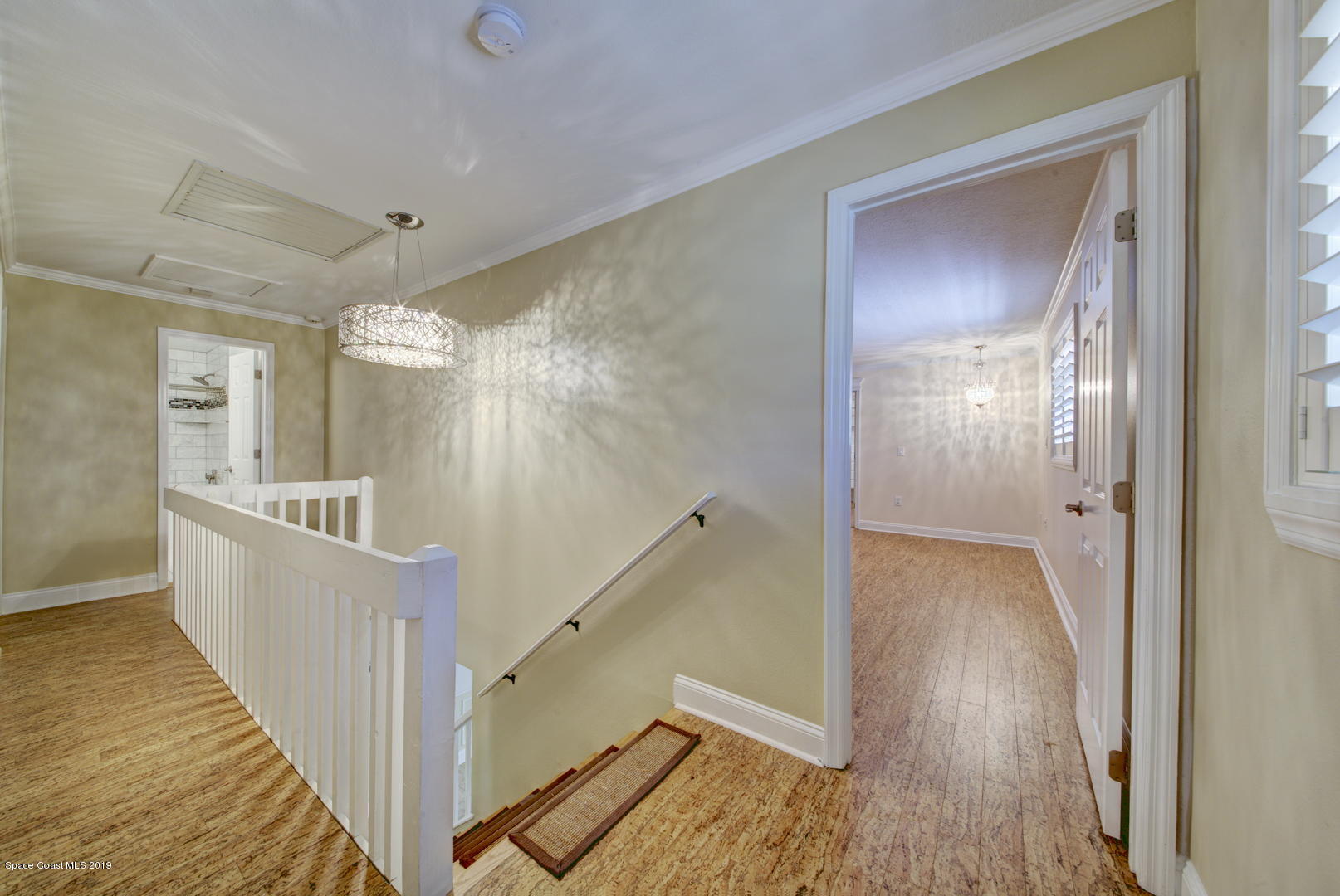 5725 Lake Washington Road Melbourne, FL 32934 - Photo 54 of 72 Upstairs with Cork Flooring