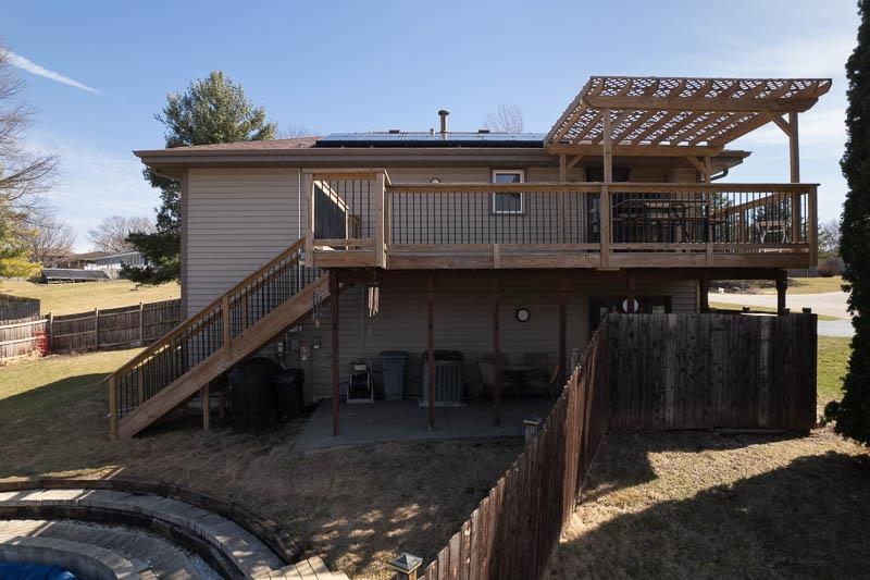 5280 Sunbird Drive Loves Park, IL 61111 - Photo 38 of 42 a view of a house with a balcony